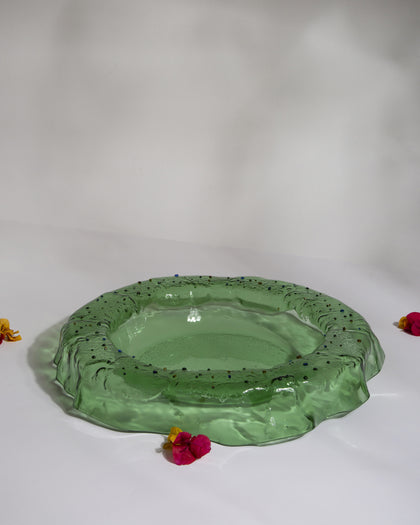 Green + Crystals